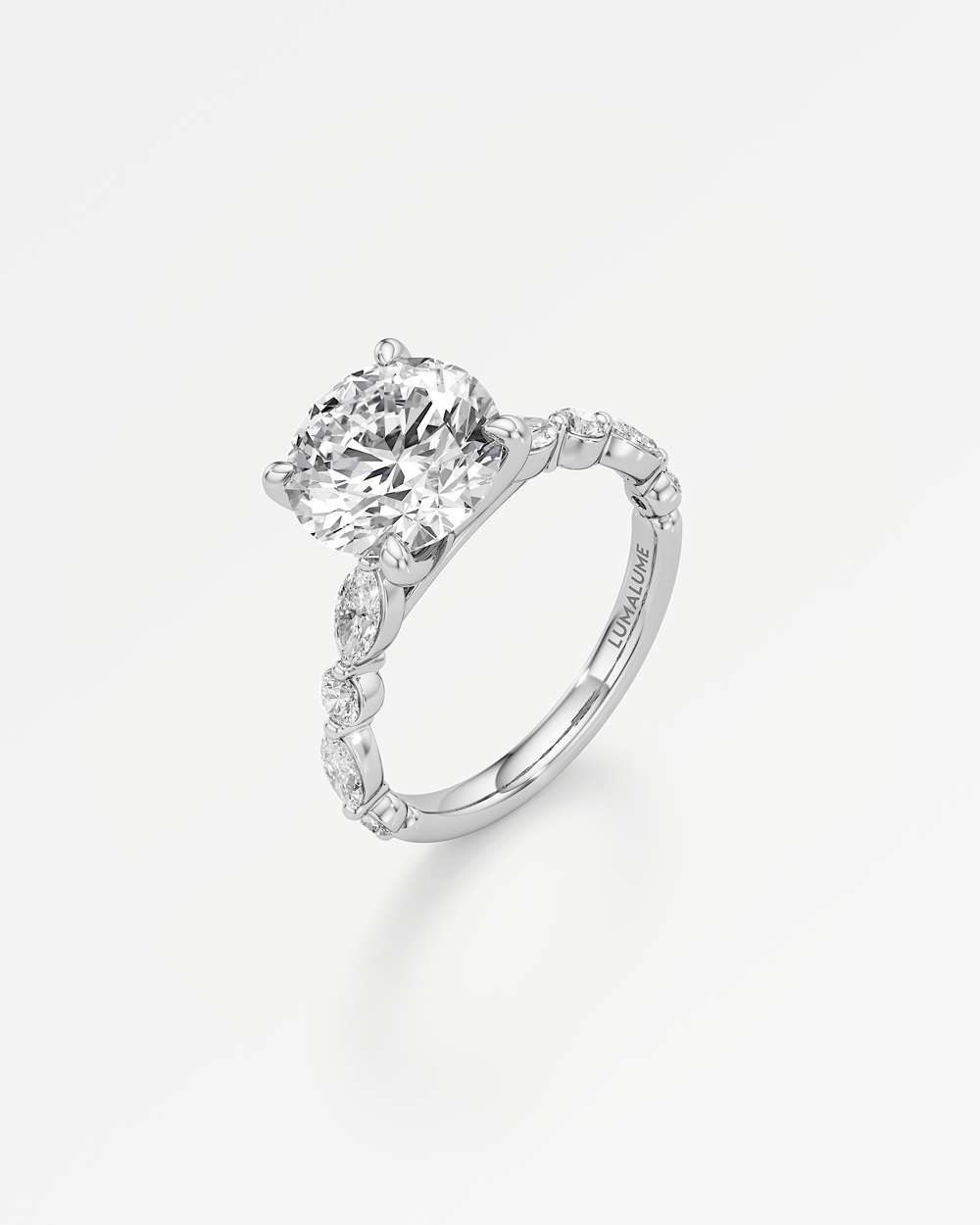 Zolaine Solitaire Diamond Engagement Ring